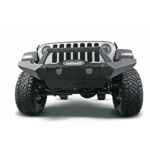 Trailfx One Piece Design, Full Width, Direct-Fit, Mounting Hardware Included, With Grille Guard JL07T